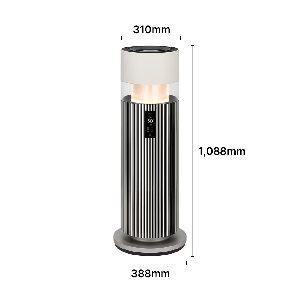 LG 퓨리케어 AI 오브제컬렉션 하이드로타워 Max + 급수비커 + 알레르겐 특화필터 카밍 베이지